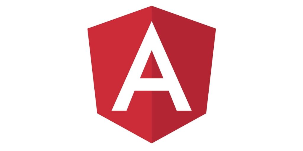 Logo du framework de développement front-end Angular
