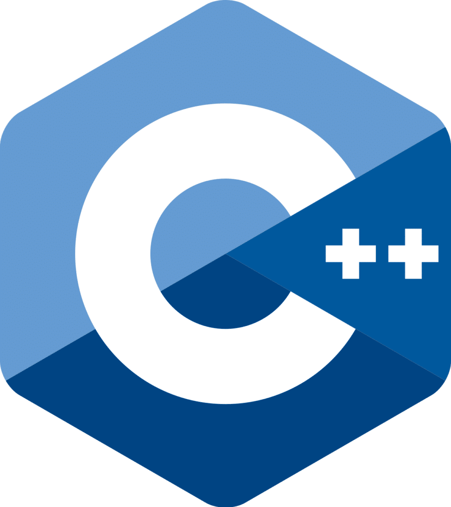 Logo du langage de programmation C++, notamment utilisé en blockchain