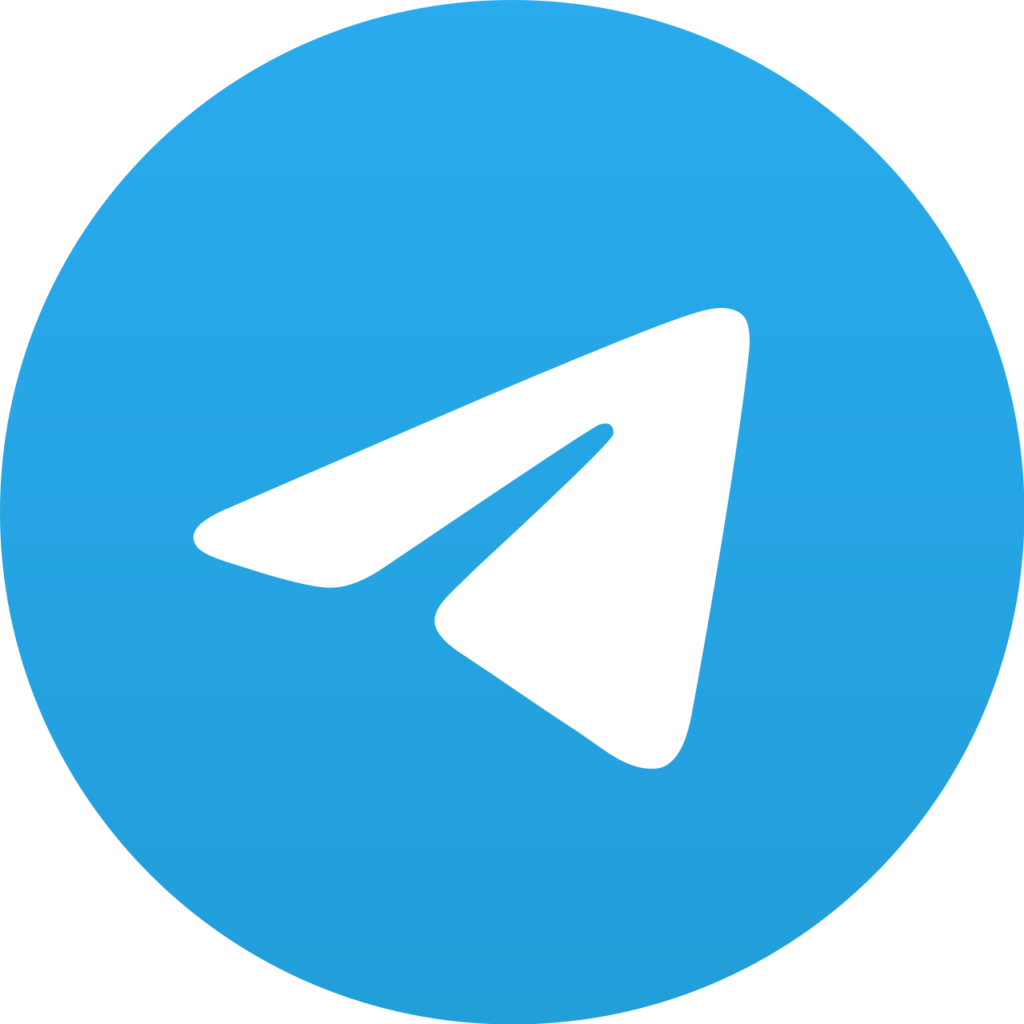 Logo de l'app de messagerie Telegram